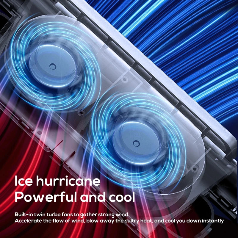Car Front Rear Seat Fan Electric Cooling Fan Portable Ventilation Sheet Air Conditioner Car Backrest Air Fan Automotive Car Fan