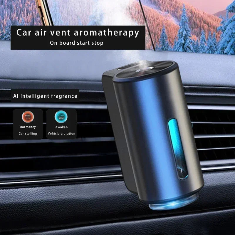 Mini Car Aroma Diffuser for Vehicle Air Vent Outlet Odor Car Air Freshener Spray Fragrance Diffuser Car Smell Distributor