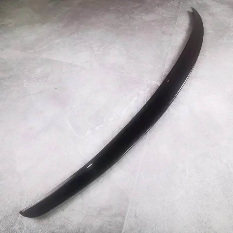 For Audi A4 S4 B8 B8.5 Sedan 2009-2016 Car Rear Roof Spoiler Wing Rear Trunk Boot Lip Cap Spoiler Trim Car Body Kit Accessories