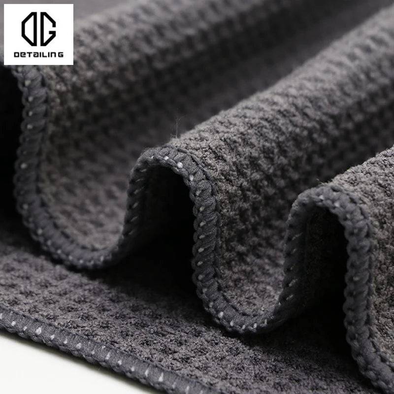 60*80 Cm Microfiber Waffle Cloth 380Gsm Car Cleaning Washing Towel