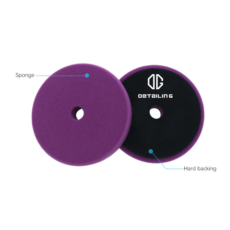 5Inch /6Inch Convex Foam Pad Germany Buffing Pad Sponge Car  Pad Foam Polishing Disc Wax for Auto