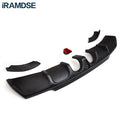 Carbon Paint Rear Diffuser for Golf R MK6 2008-2012 Car Body Kit Lip R20 Bumper Spoiler Plastic Splitter