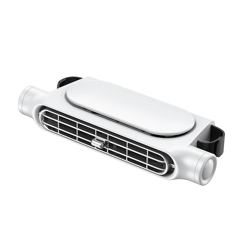 Car Front Rear Seat Fan Electric Cooling Fan Portable Ventilation Sheet Air Conditioner Car Backrest Air Fan Automotive Car Fan