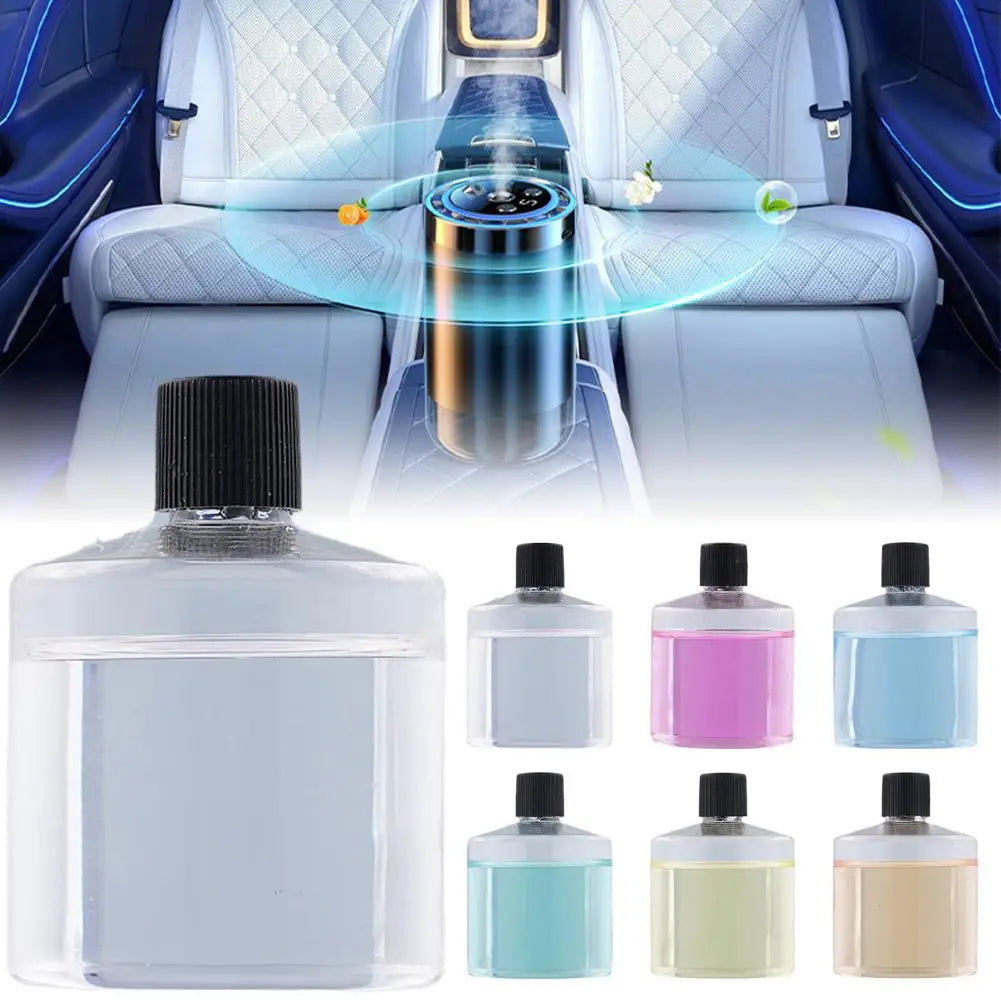 Smart Car Air Freshener Adjustable Car Smell Air Scent Ceiling Starry Scent Light 30-50Ml Car Sky Automatic Ambient Freshener