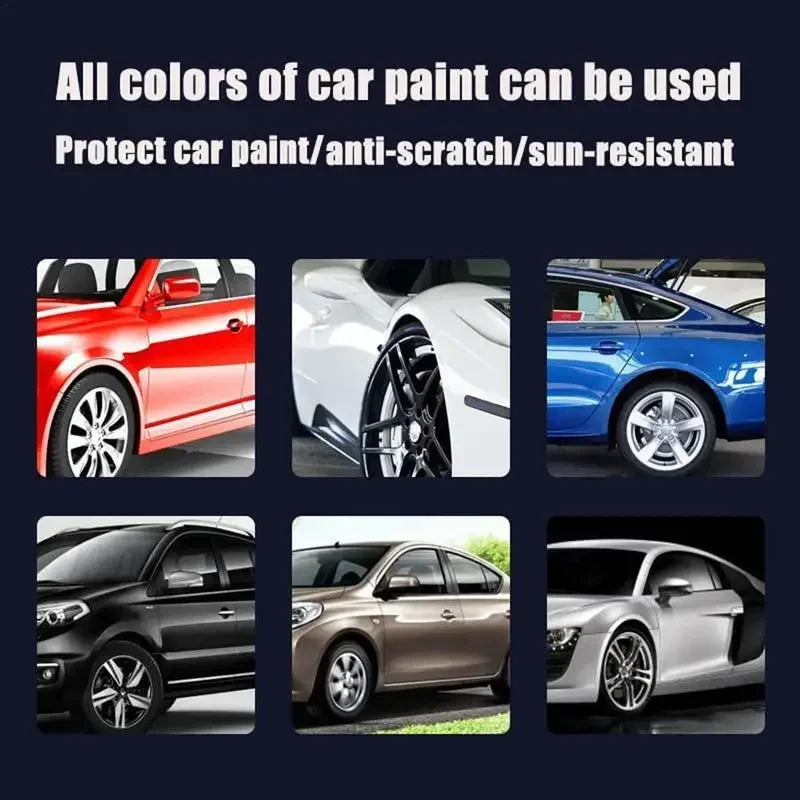 3 in 1 Car Paint Repair Ceramic Coating Spray Quick Nano-Coating Spray Wax Automotive Hydrophobic Polish Paint Cleaner 500Ml