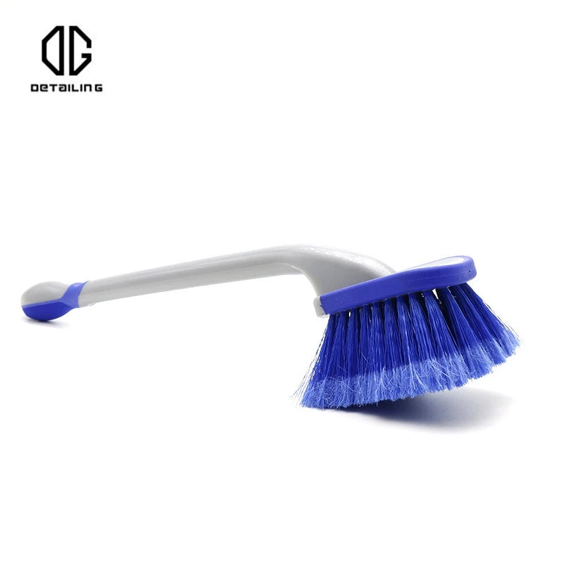 51Cm Length Car Wheel Brush Auto  Long Plastic Handle Brush for Car Wash & Clean