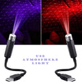 1Pcs Mini LED Car Roof Star Night Light Projector Atmosphere Galaxy Light USB Decoration Car Accessories Decor Interior