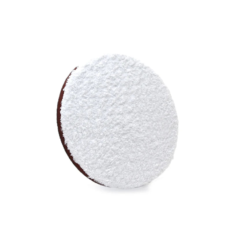 White Colour 3/5/6 Inch Car Care Microfiber Buffing Sponge Polishing Pad Wax Applicator Pad