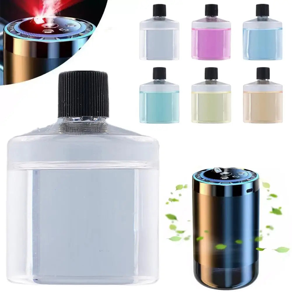 Smart Car Air Freshener Adjustable Car Smell Air Scent Ceiling Starry Scent Light 30-50Ml Car Sky Automatic Ambient Freshener