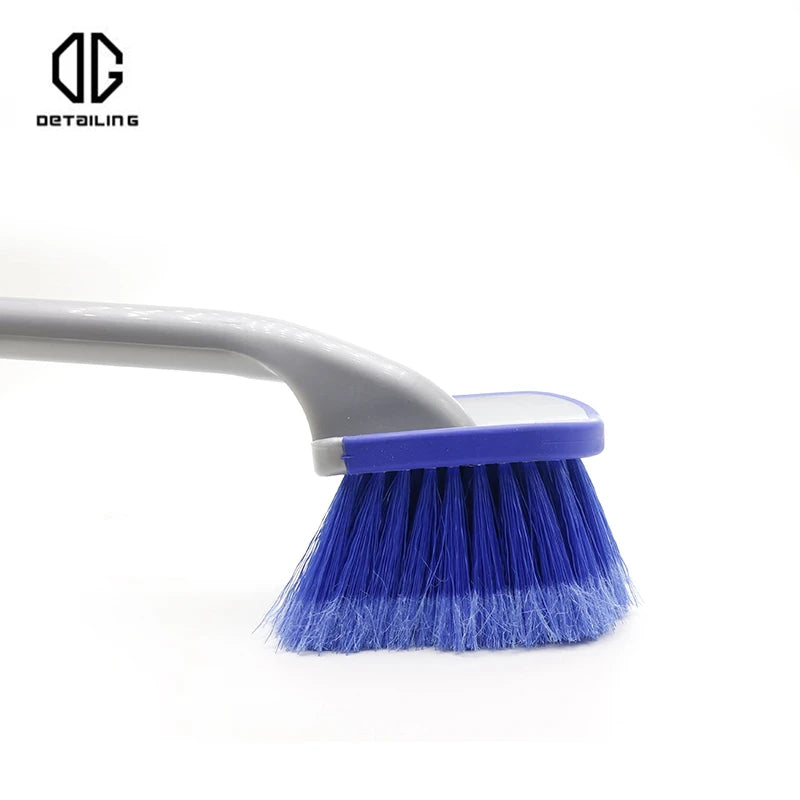 51Cm Length Car Wheel Brush Auto  Long Plastic Handle Brush for Car Wash & Clean