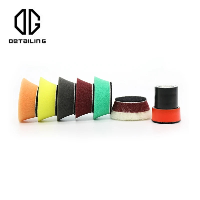 Mini Polishing Kit 1 Inch Buffing Polish Pads Car Polishing Set  Buffer Pads for Auto Scratch Remover