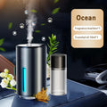 Smart Car Fragrance Diffuser Automobile Aromatherapy Air Freshener Car Interior Deodorizer Light Scent Start Stop Aromatherapy