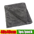 Microfiber Car Thicken Towels Soft Plush Super Absorbent Edgeless Cloth Car Wash Detailing Rags Drying Towels