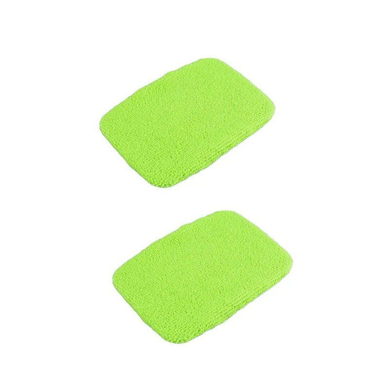 Car Window Windshield Brush Microfiber Cloth Auto Window Cleaner Long Handle Car Washable Brush Clean Tool with 2Pcs Cloth