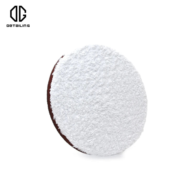 White Colour 3/5/6 Inch Car Care Microfiber Buffing Sponge Polishing Pad Wax Applicator Pad