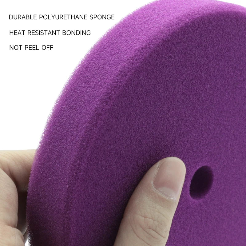 5Inch /6Inch Convex Foam Pad Germany Buffing Pad Sponge Car  Pad Foam Polishing Disc Wax for Auto