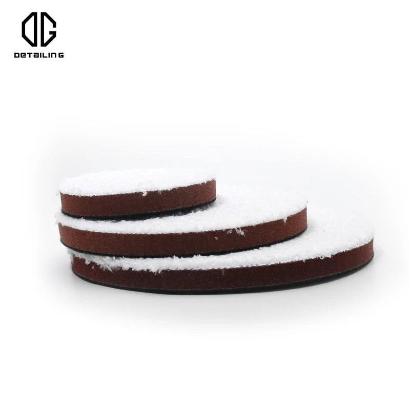 White Colour 3/5/6 Inch Car Care Microfiber Buffing Sponge Polishing Pad Wax Applicator Pad