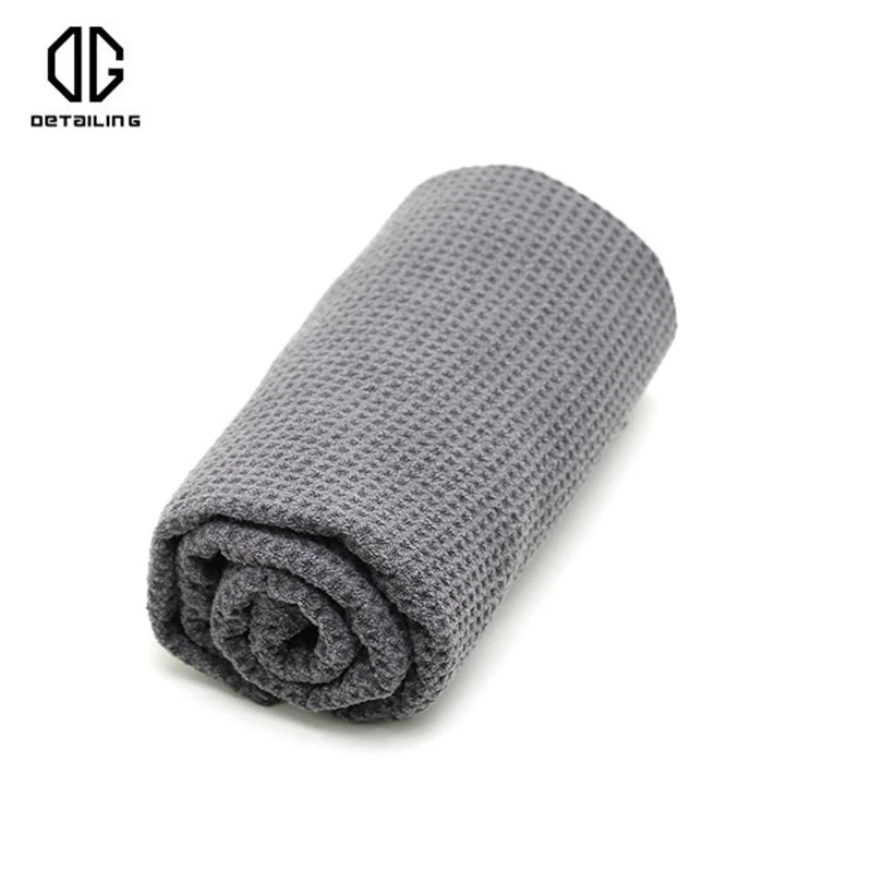 60*80 Cm Microfiber Waffle Cloth 380Gsm Car Cleaning Washing Towel