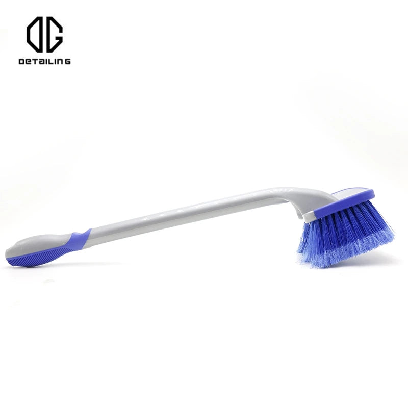51Cm Length Car Wheel Brush Auto  Long Plastic Handle Brush for Car Wash & Clean