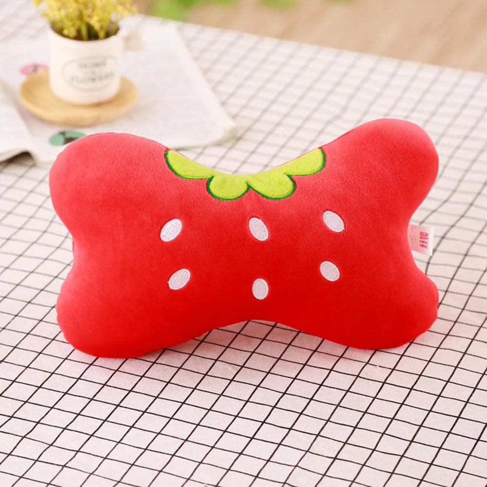 Car Neck Pillow Cartoon Cute Animal Travel Pillow Car Seat Cushion Cover Neck Support Headrest Interior Accessories