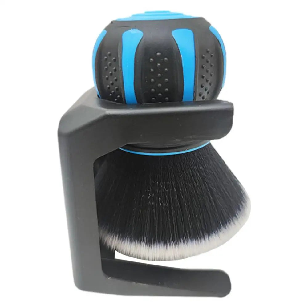 Car Detailing Brushes with Storage Rack Covers Soft Bristles Auto Interior Dust Cleaner Car Detail Brush Cleaning Detail Tool