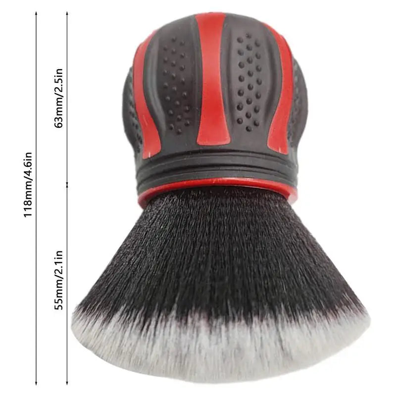 Car Detailing Brushes with Storage Rack Covers Soft Bristles Auto Interior Dust Cleaner Car Detail Brush Cleaning Detail Tool