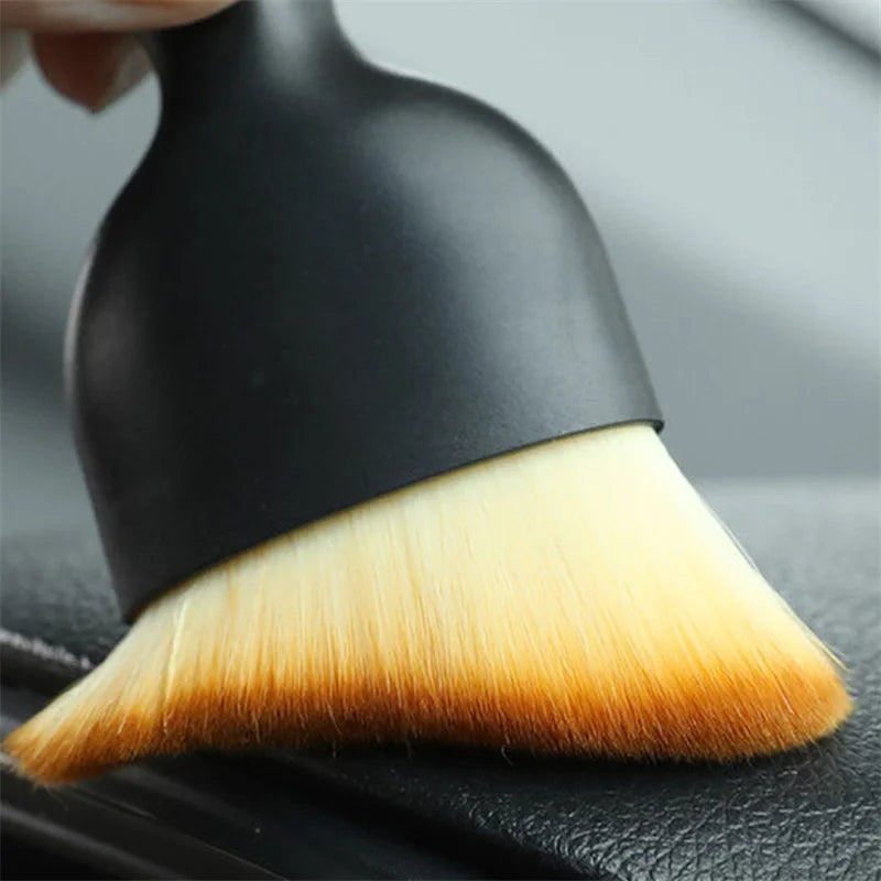 Crevice Detailing Brush Cleaning Automotive Dusting Brushes Detail Soft Cleaning Brush for Dust Removal Accessory for Cars