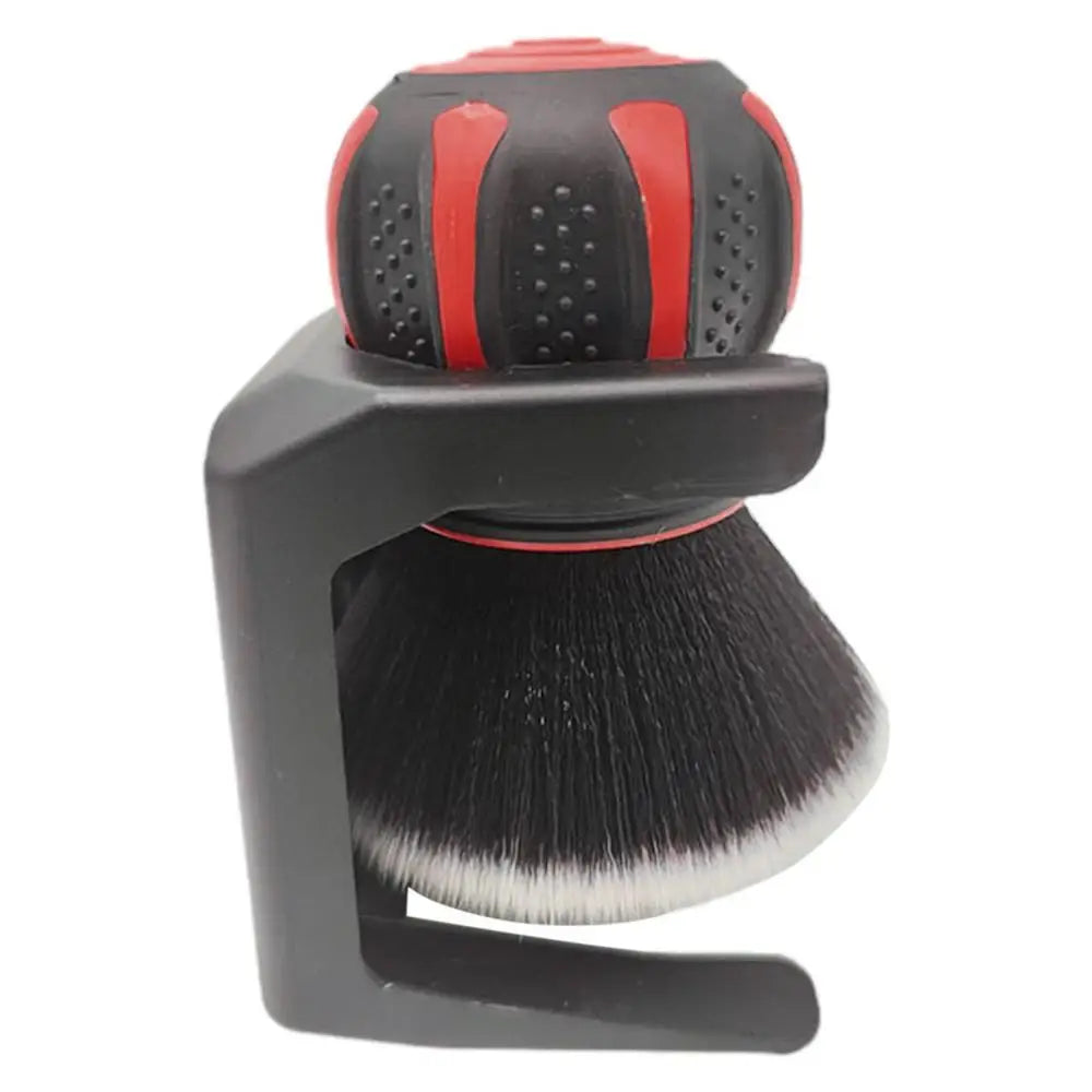 Car Detailing Brushes with Storage Rack Covers Soft Bristles Auto Interior Dust Cleaner Car Detail Brush Cleaning Detail Tool