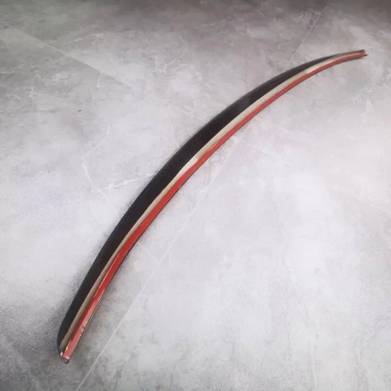 For Audi A4 S4 B8 B8.5 Sedan 2009-2016 Car Rear Roof Spoiler Wing Rear Trunk Boot Lip Cap Spoiler Trim Car Body Kit Accessories
