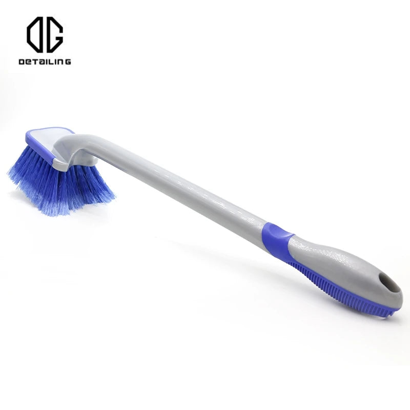 51Cm Length Car Wheel Brush Auto  Long Plastic Handle Brush for Car Wash & Clean