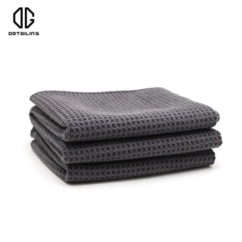 60*80 Cm Microfiber Waffle Cloth 380Gsm Car Cleaning Washing Towel